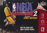 NBA Courtside 2 - Featuring Kobe Bryant Box Art Front